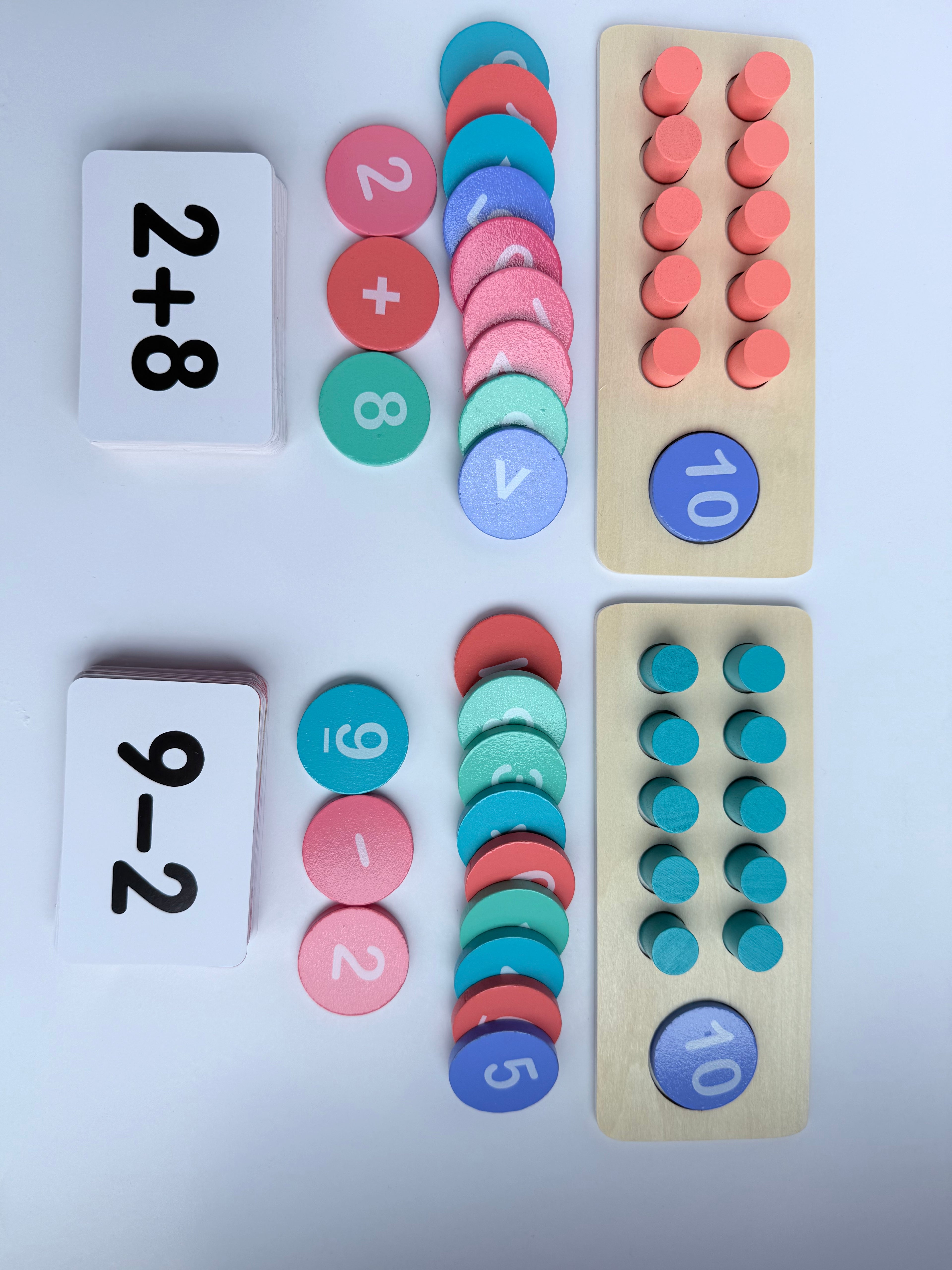 Juego Didáctico de conteo y sumas