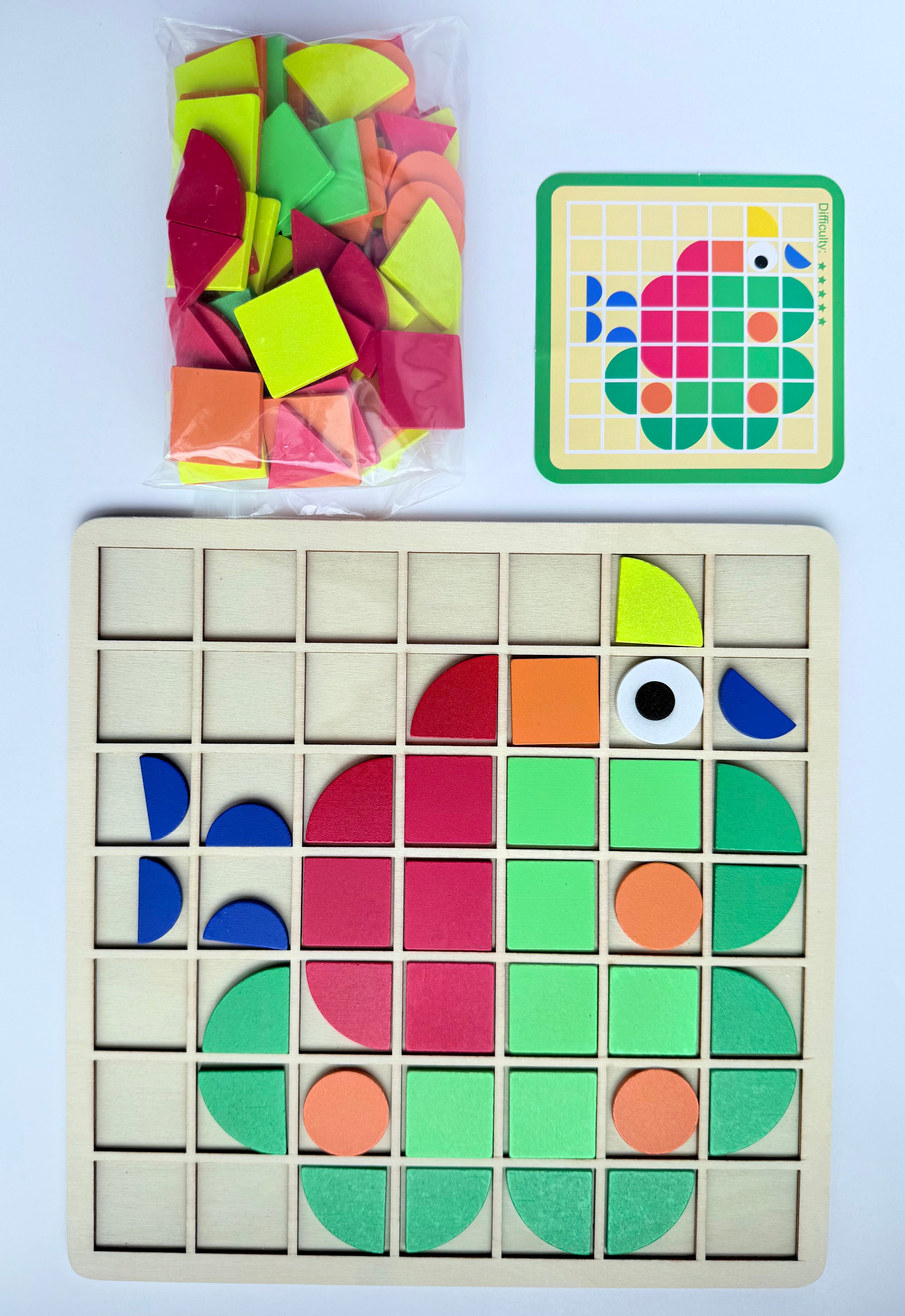 Rompecabezas Mosaico Montessori