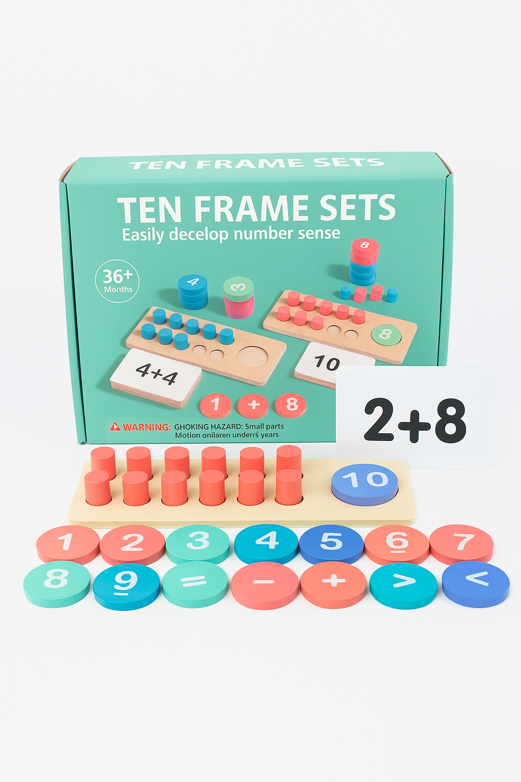 Juego Didáctico de conteo y sumas