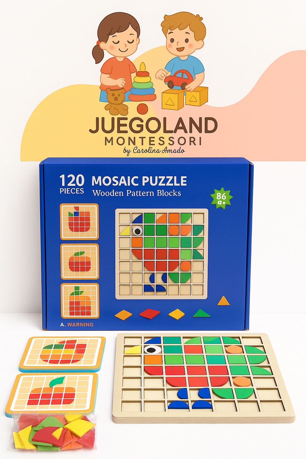 Rompecabezas Mosaico Montessori